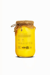 Natural A2 Bilona Desi Cow Ghee By Aruja | Rich In Protein & Vitamin Healthy Pure Desi Ghee Good For Strong Bones | (1 Litr) 33.8 Ounce | Jar Pack